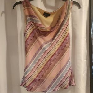 Striped tank top dressy